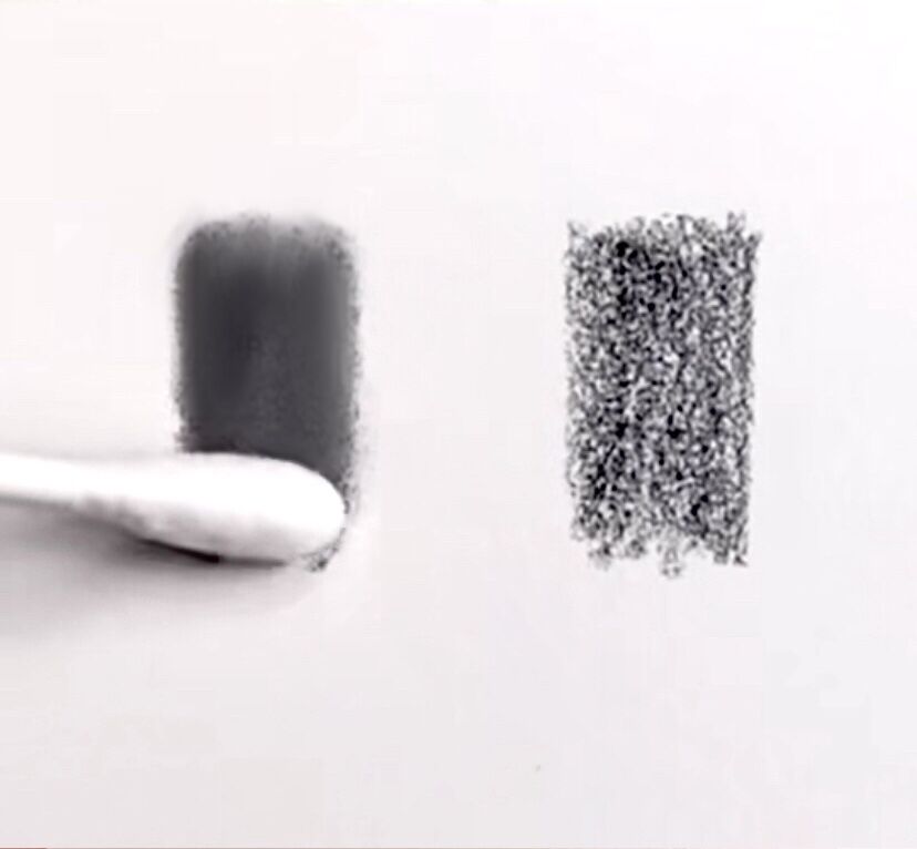 Sharpening a Charcoal Pencil 